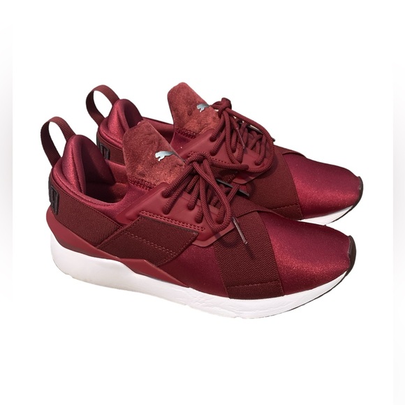 Puma En Pointe Muse Satin Women's Sneakers. Size 6.5. - Picture 8 of 9
